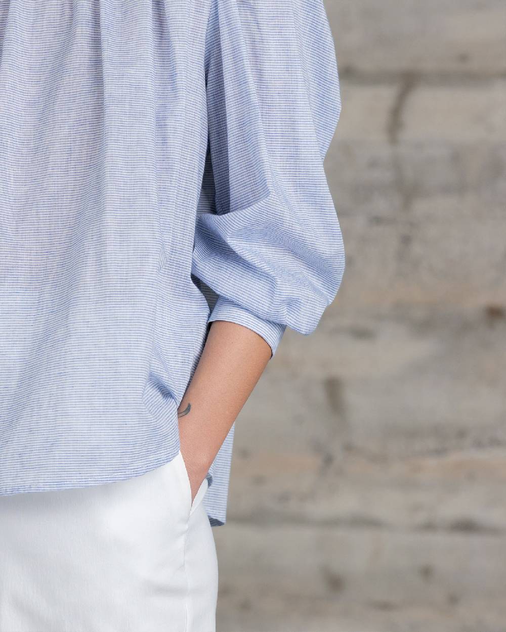 Rialto 48 CAMICIA CON COLLO ARRICCIATO Promozione Limitata