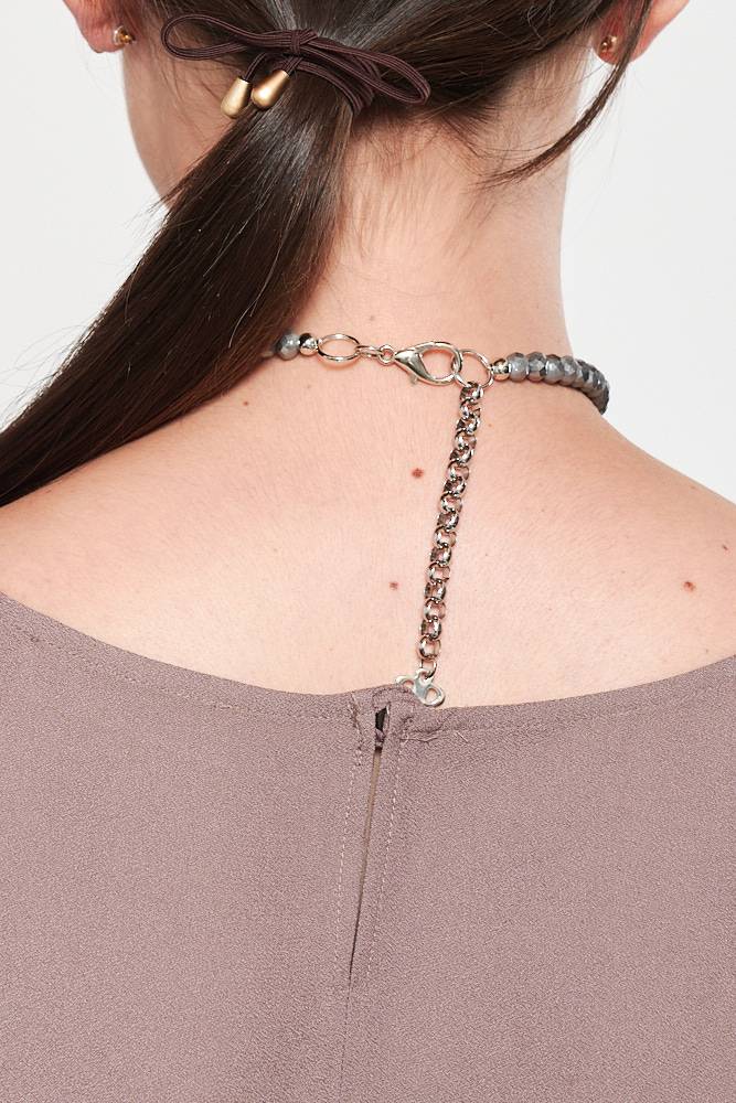 Rrocco Ragni Collana con cristalli e monile Offerte