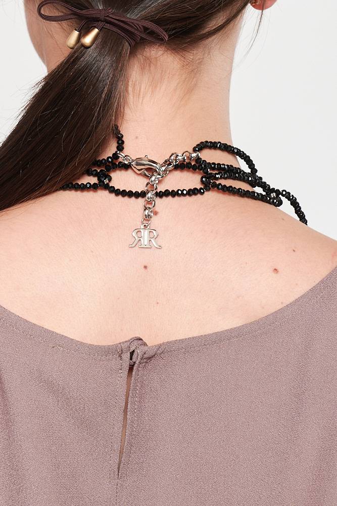 Rrocco Ragni Collana con cristalli Hotsell