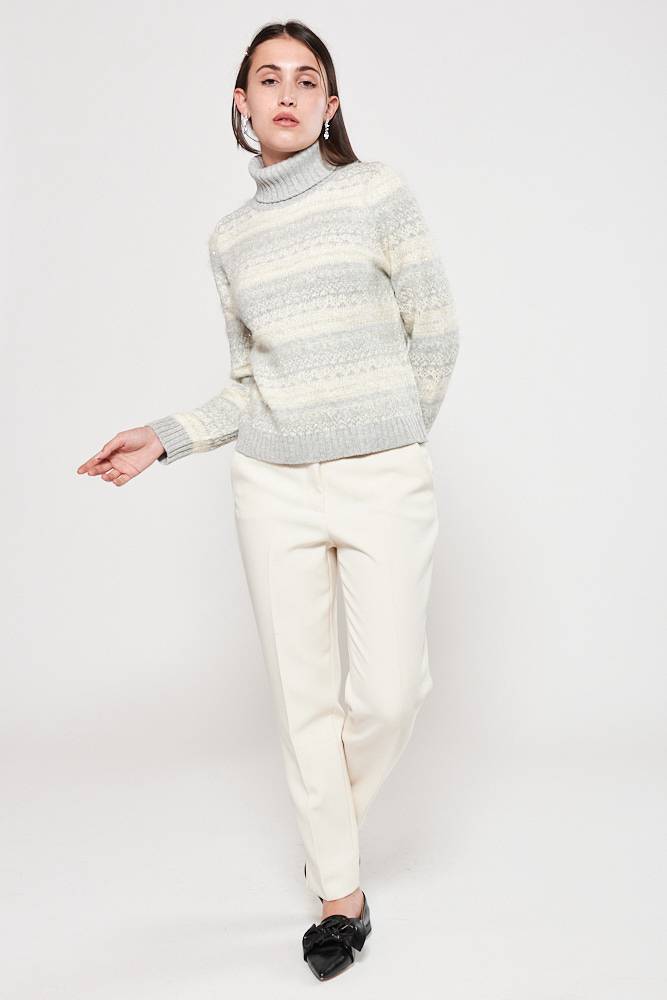 Rrocco Ragni Maglia jacquard a collo alto Moda