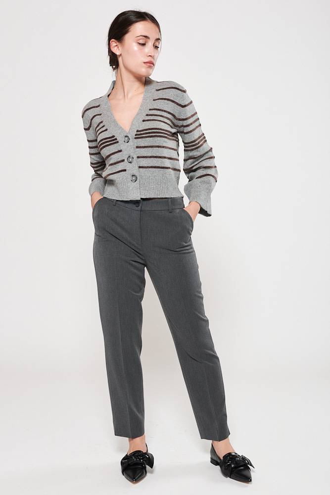 Rrocco Ragni Cardigan a righe Italy