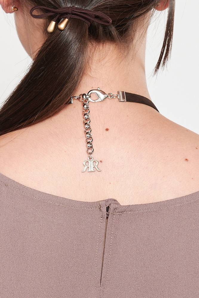 Rrocco Ragni Collana con cristalli e monile Vendita