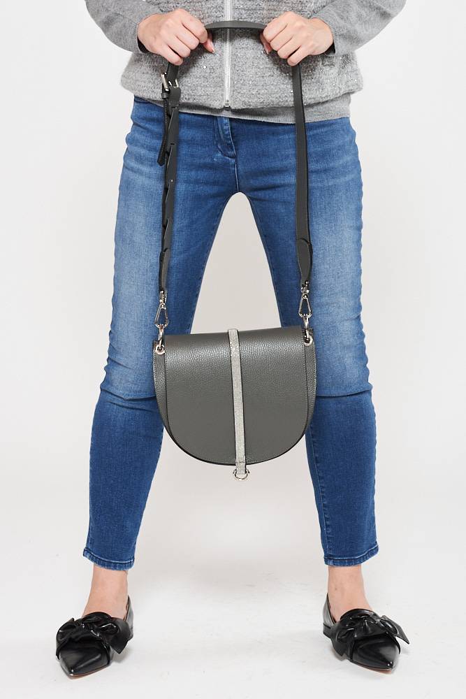 Rrocco Ragni Borsa in pelle con monile Spedizione Gratuita