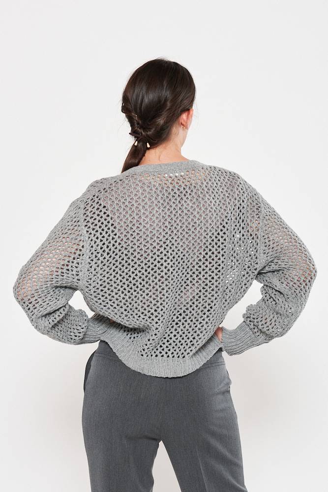 Rrocco Ragni Cardigan a rete Negozi Online