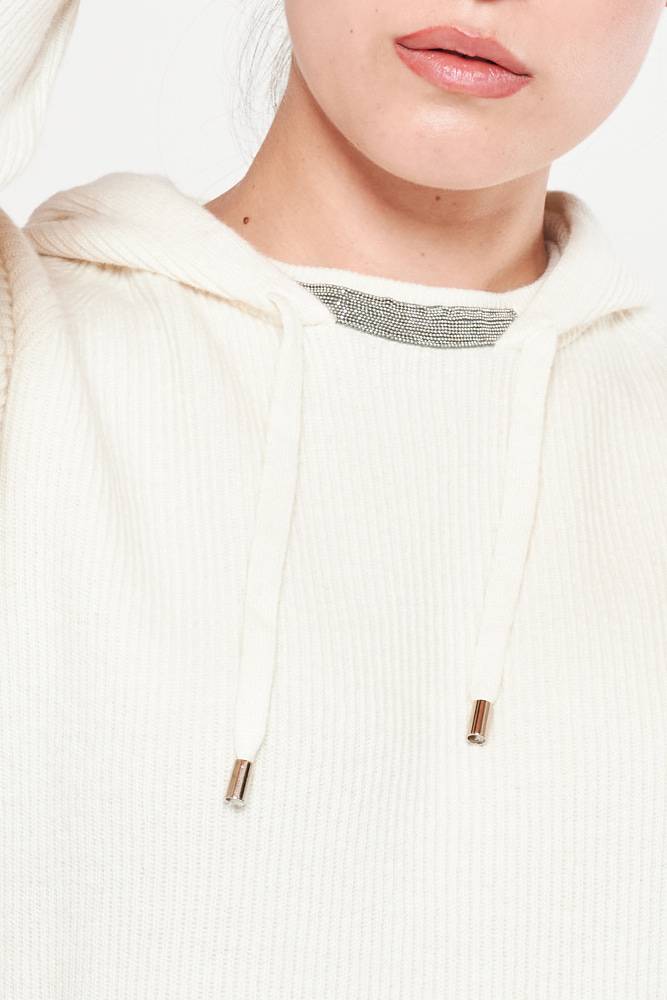 Rrocco Ragni Felpa con cappuccio e monile Promozione Limitata