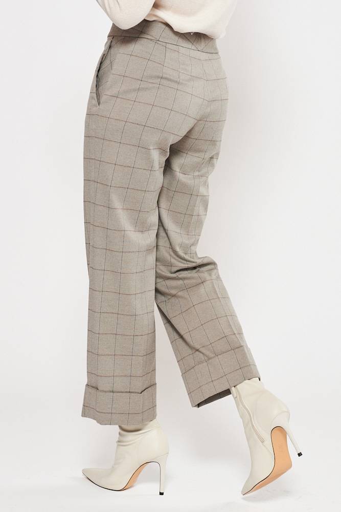 Rrocco Ragni Pantalone con risvolto Vendita Calda