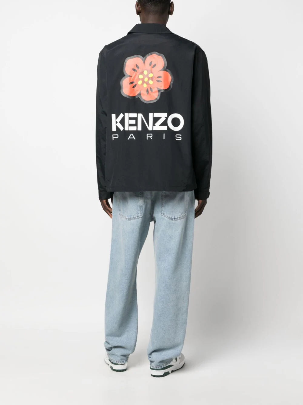 KENZO 'boke flower' coach jacket Saldi Di Fabbrica