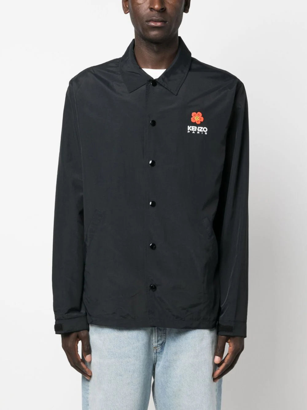 KENZO 'boke flower' coach jacket Saldi Di Fabbrica