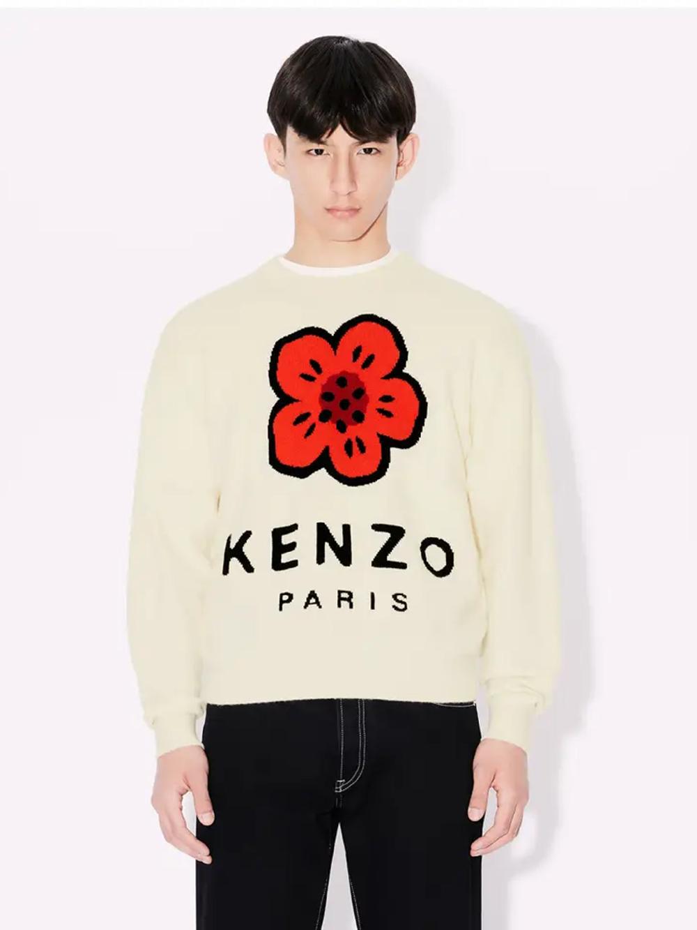 KENZO 'boke flower' wool jumper Nuovo