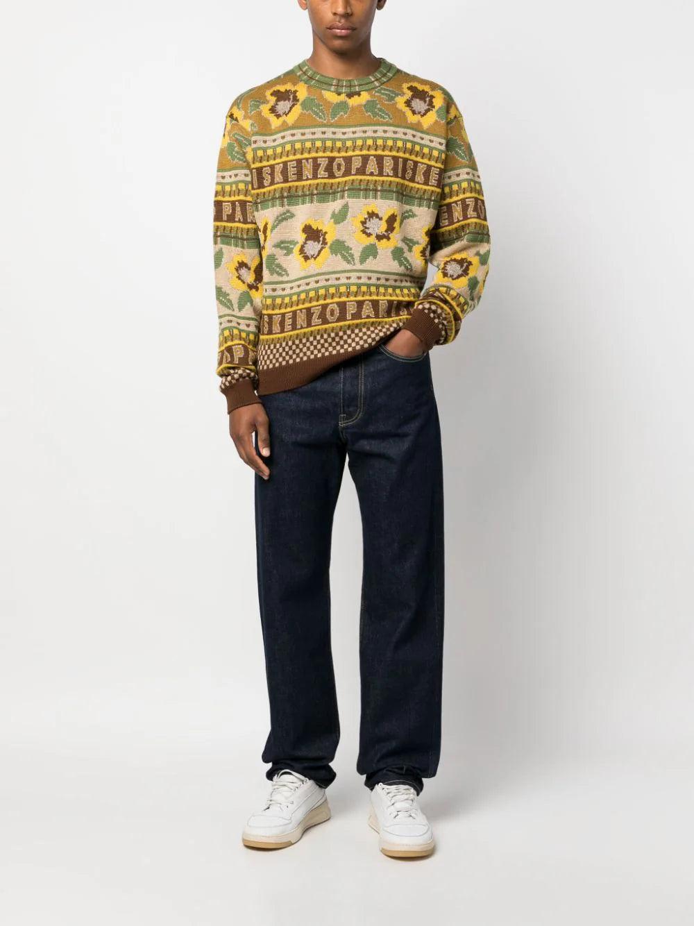 KENZO 'fairisle' jumper Qualità