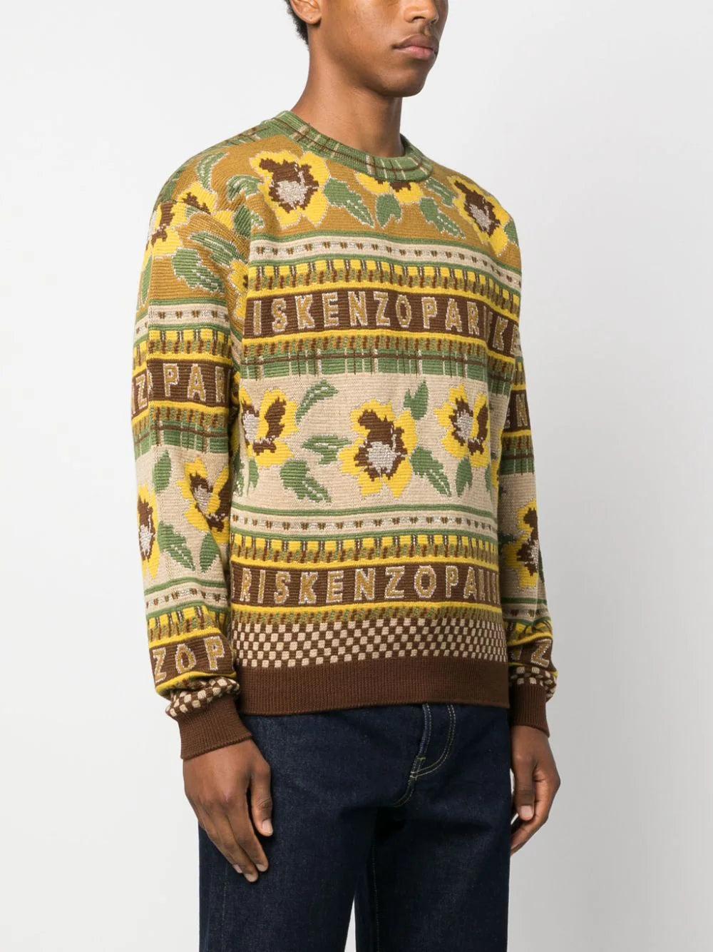 KENZO 'fairisle' jumper Qualità