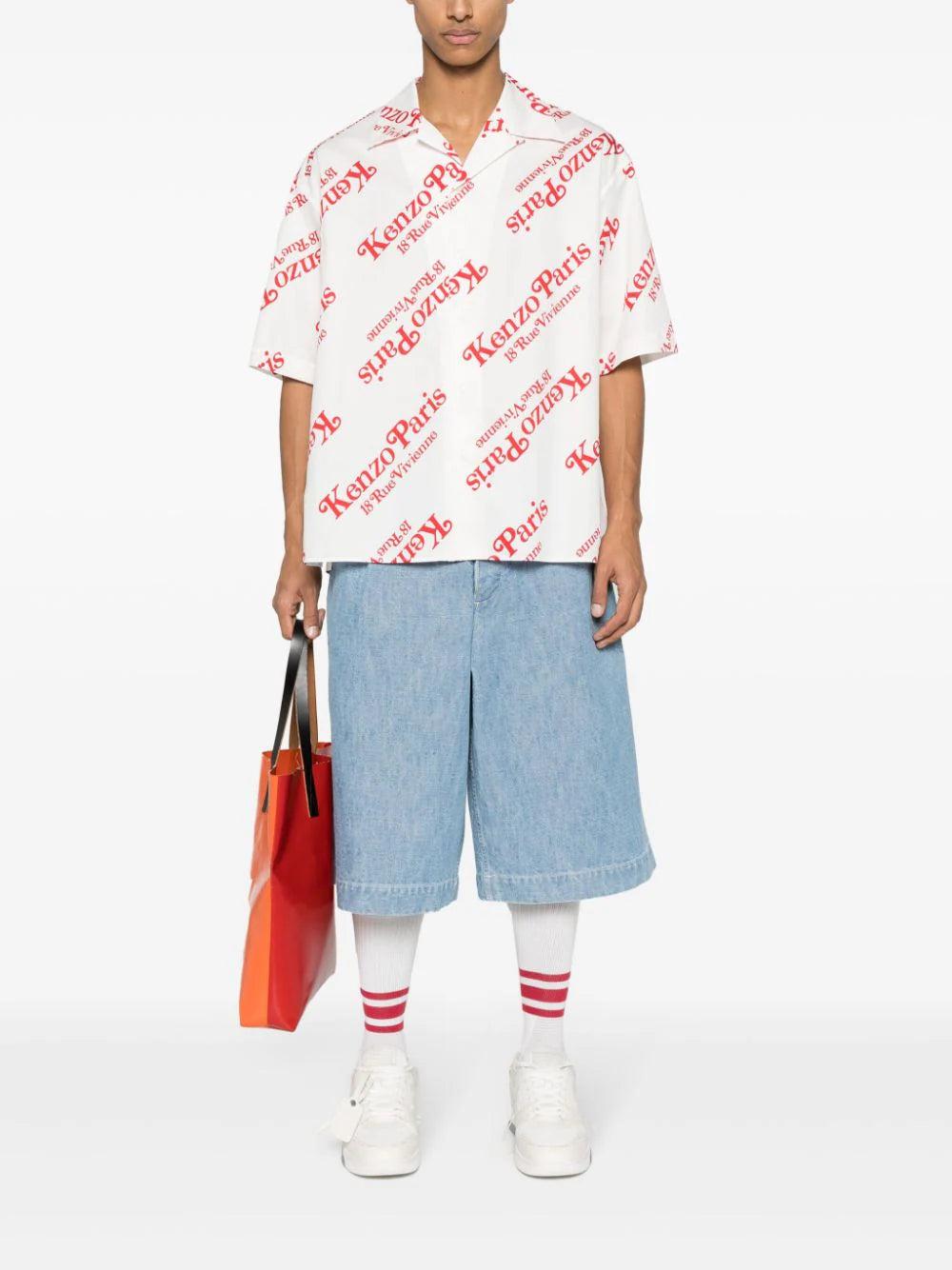 KENZO 'kenzo by verdy' boxy shirt Spedizione Gratuita