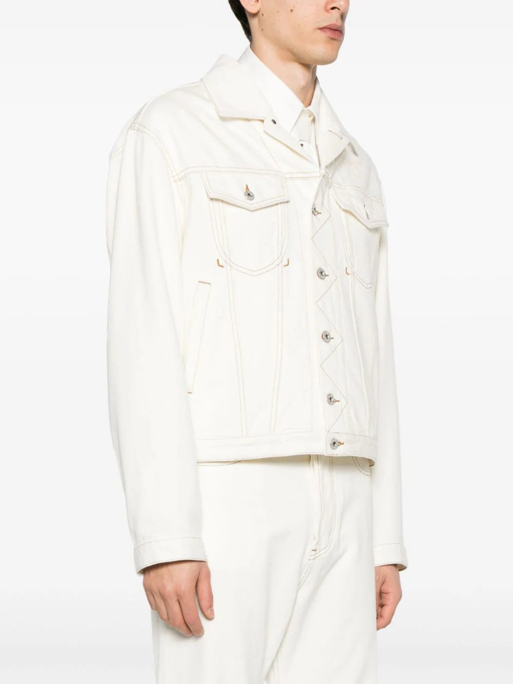 KENZO 'kenzo paris' denim trucker jacket Economico
