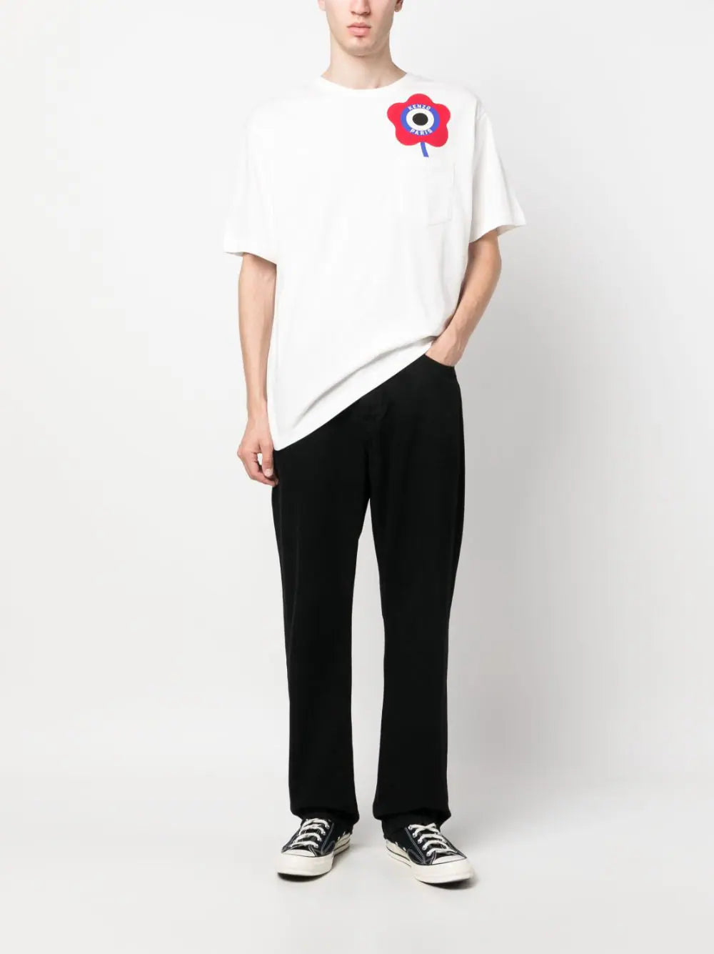 KENZO 'kenzo target' t-shirt Vendita Calda