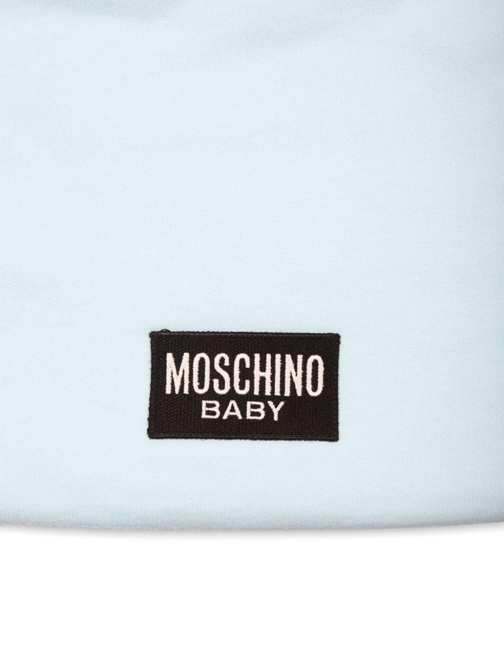 Moschino Kids Sleeping bag with print Moda