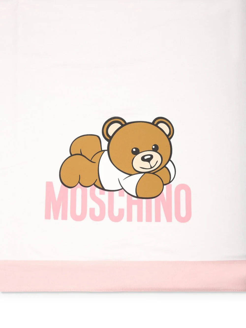 Moschino Kids Blanket with teddy bear Italia