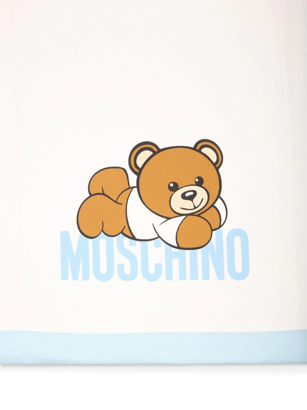 Moschino Kids Blanket with teddy bear 2025