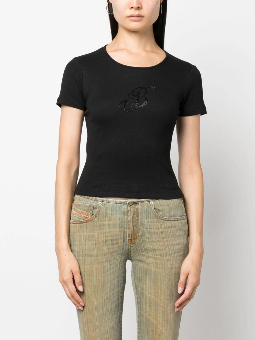 Blumarine "b" t-shirt Promozione