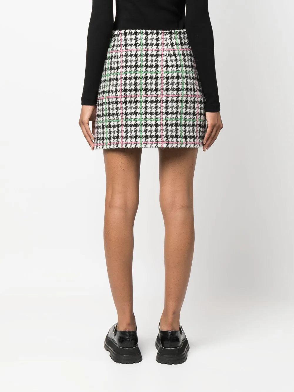 MSGM "houndstooth check" skirt Qualità Garantita
