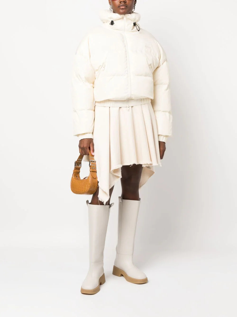 MSGM "ripstop nylon" cropped down jacket Promozione Limitata