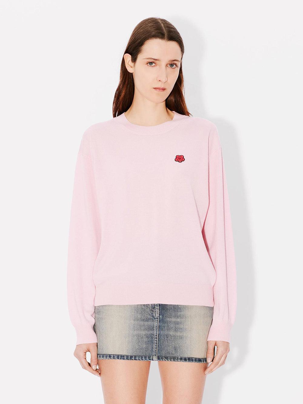 KENZO 'boke flower' embroidered wool sweater Outlet