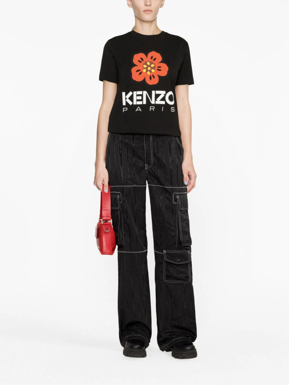 KENZO 'boke flower' t-shirt Moda