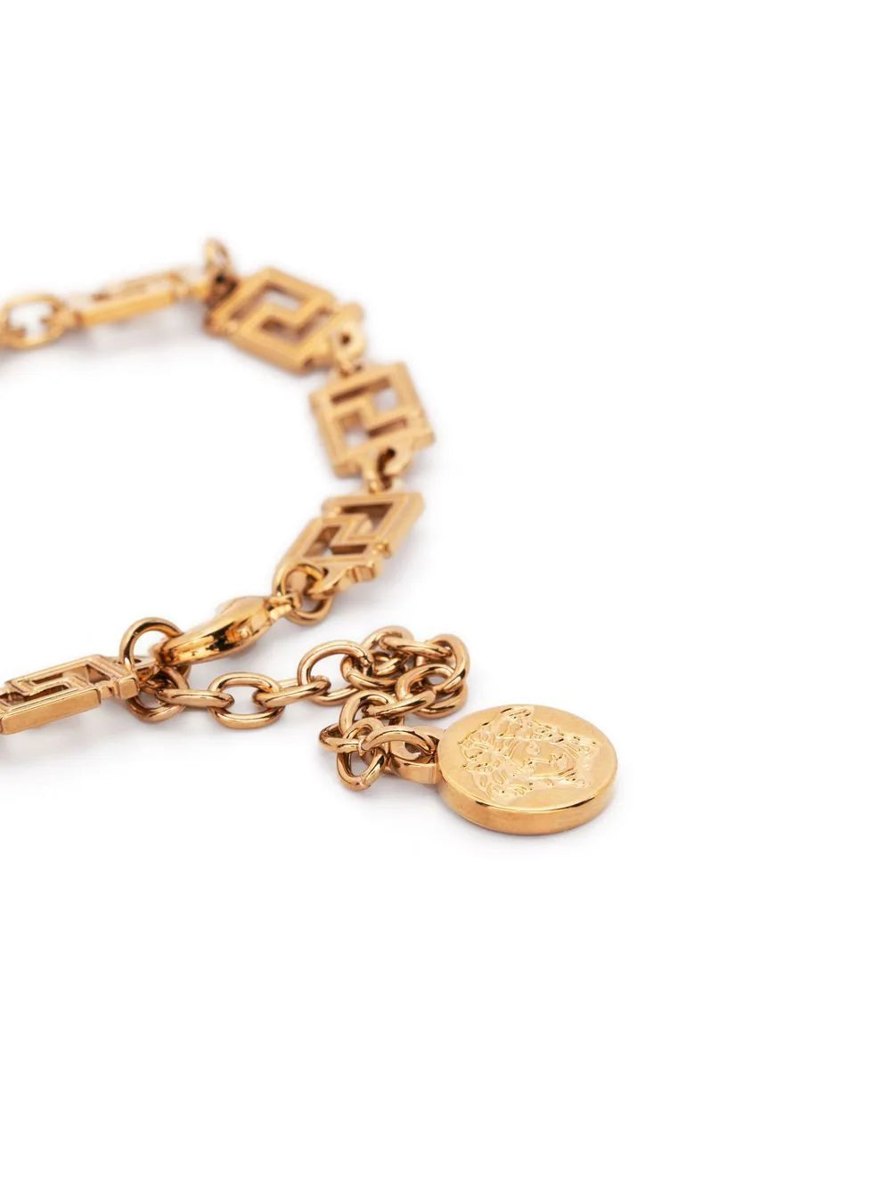 VERSACE 'greca' charm-detail bracelet 2025