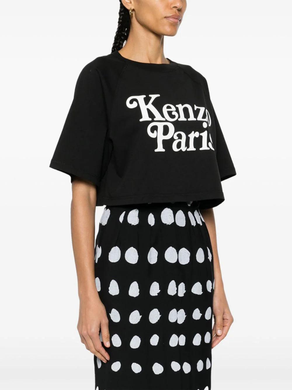 KENZO 'kenzo by verdy' boxy cropped t-shirt Nuovo