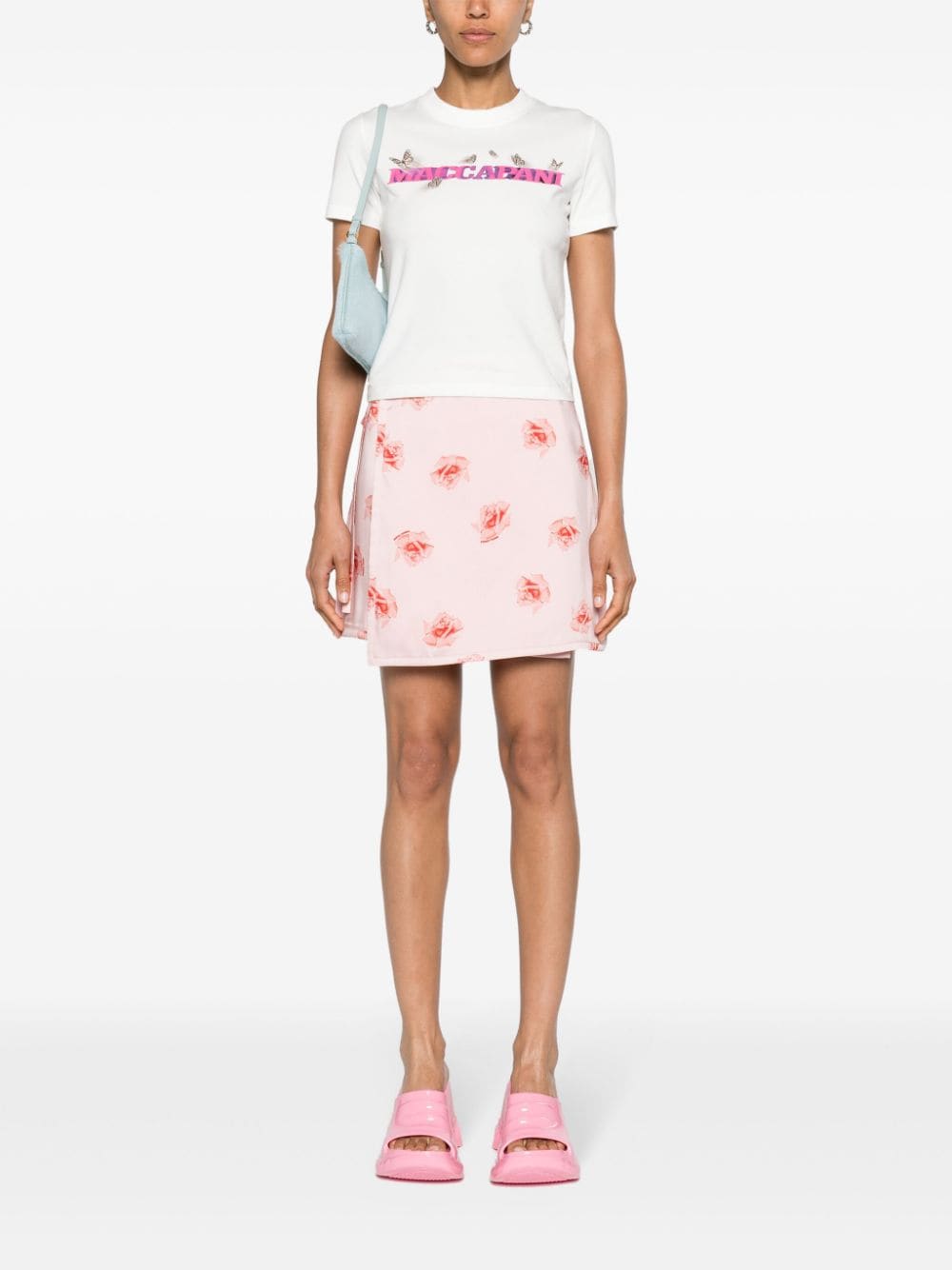 KENZO 'kenzo rose' short skirt Fino Al -60%