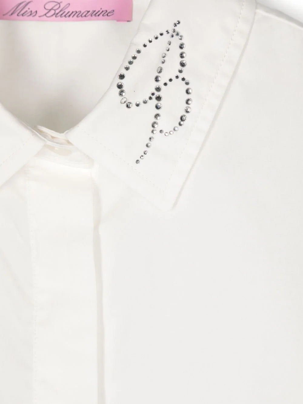 Miss Blumarine Shirt with rhinestones Qualità