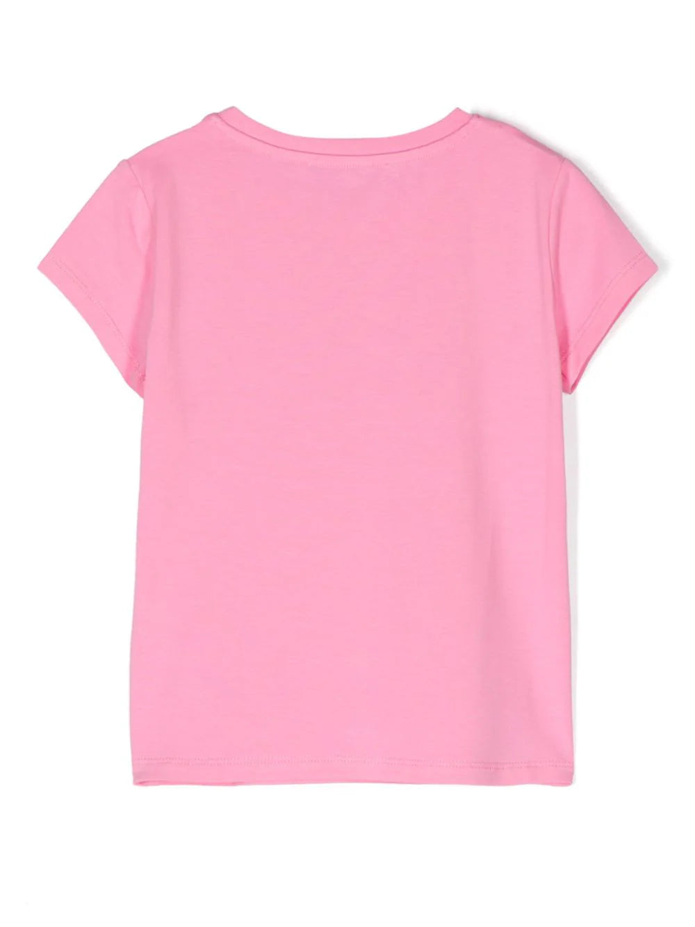 Miss Blumarine T-shirt with rhinestone logo Vendita