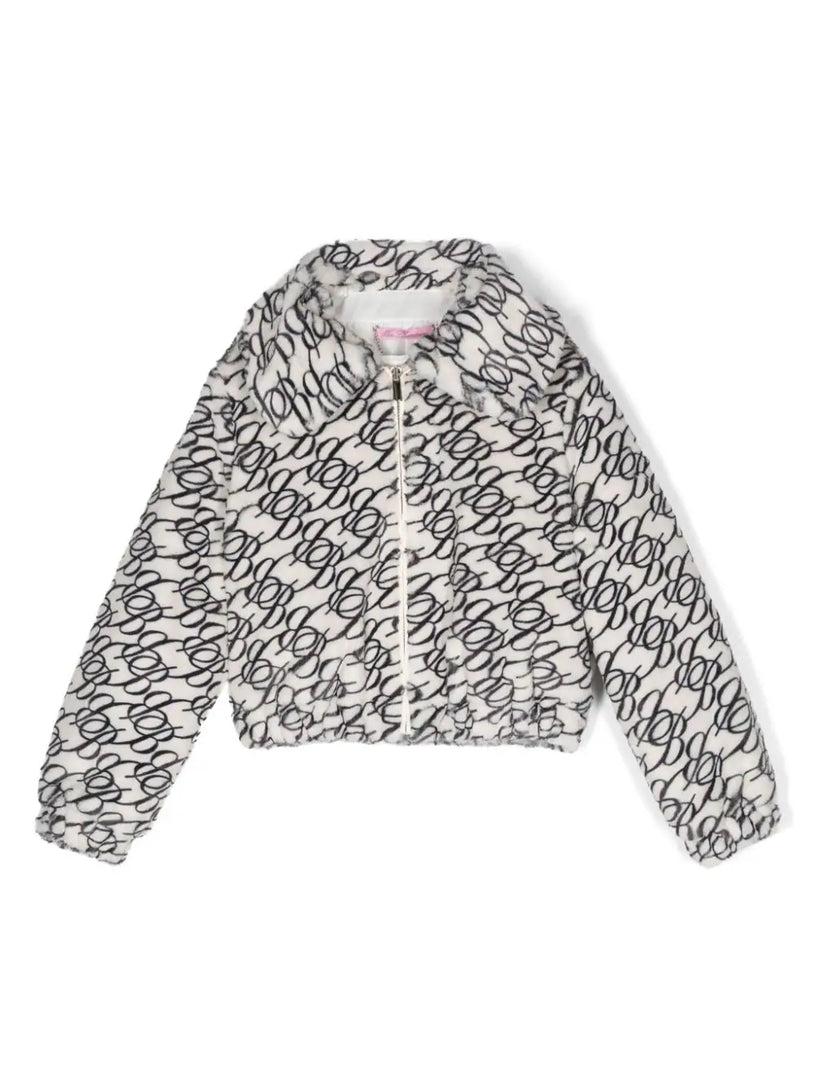 Miss Blumarine Synthetic jacket with logo
