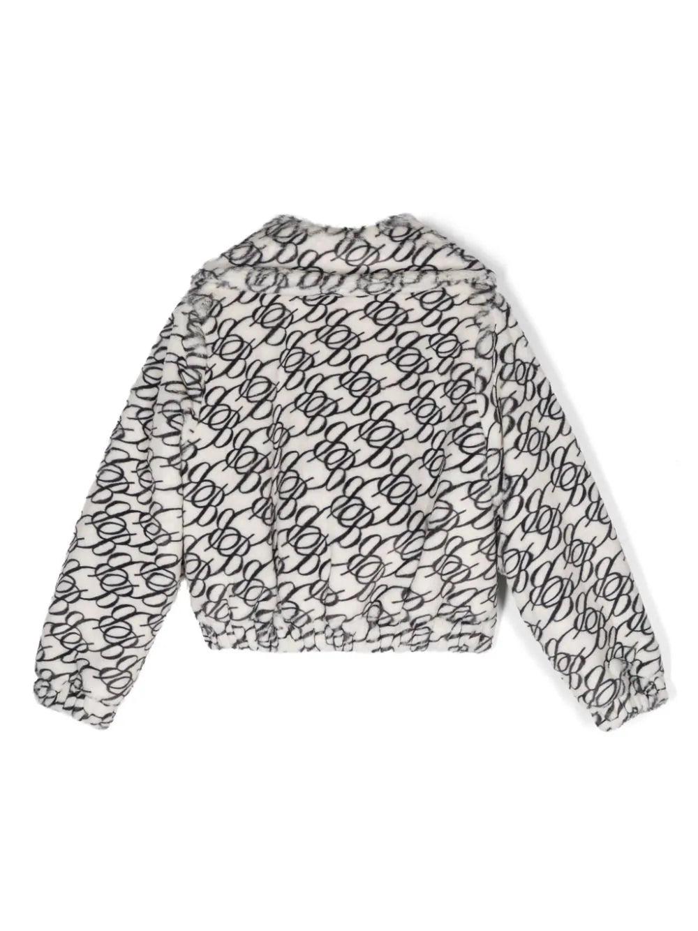 Miss Blumarine Synthetic jacket with logo Acquista Ora