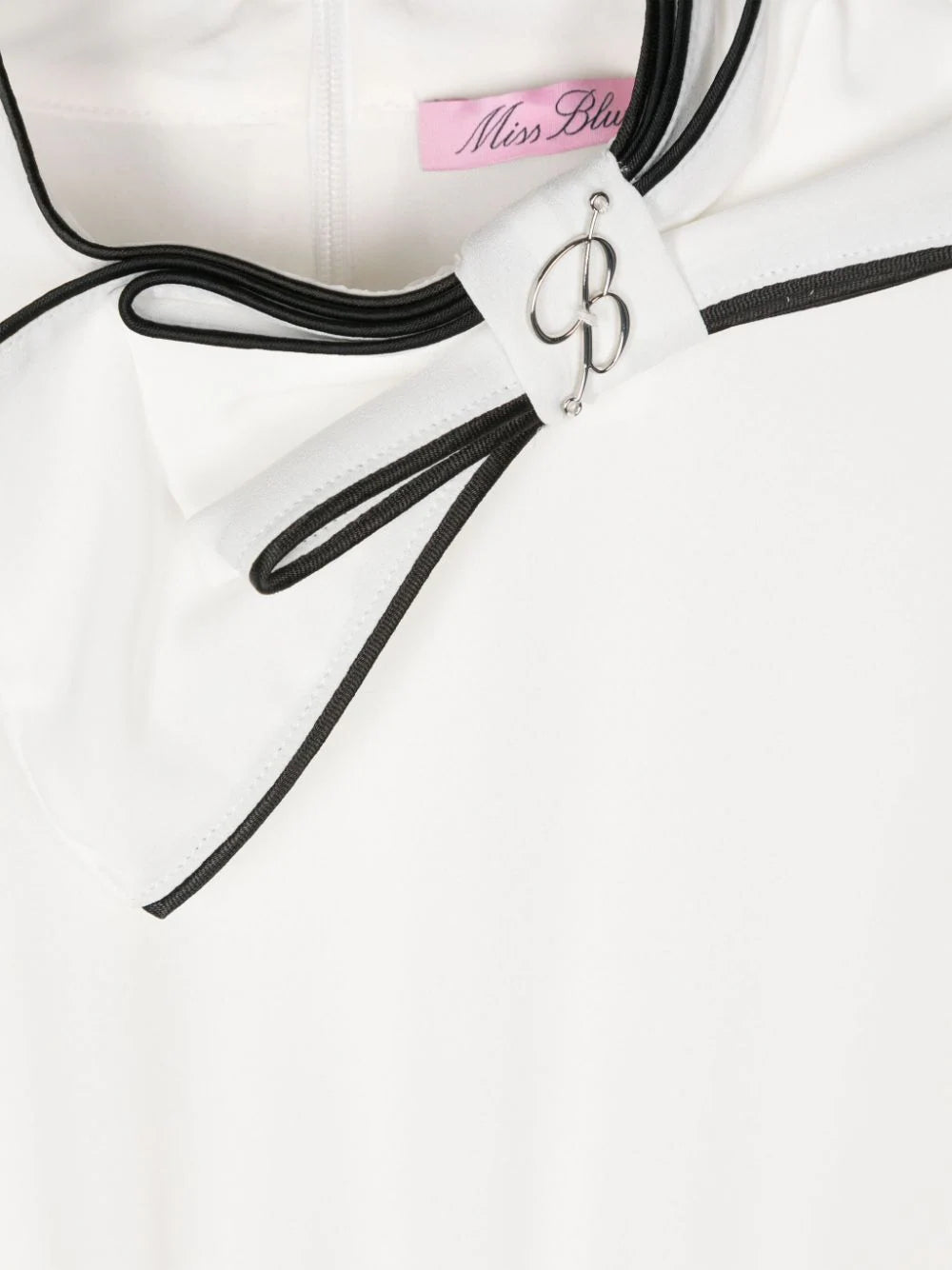 Miss Blumarine Dress with bow Consegna Veloce