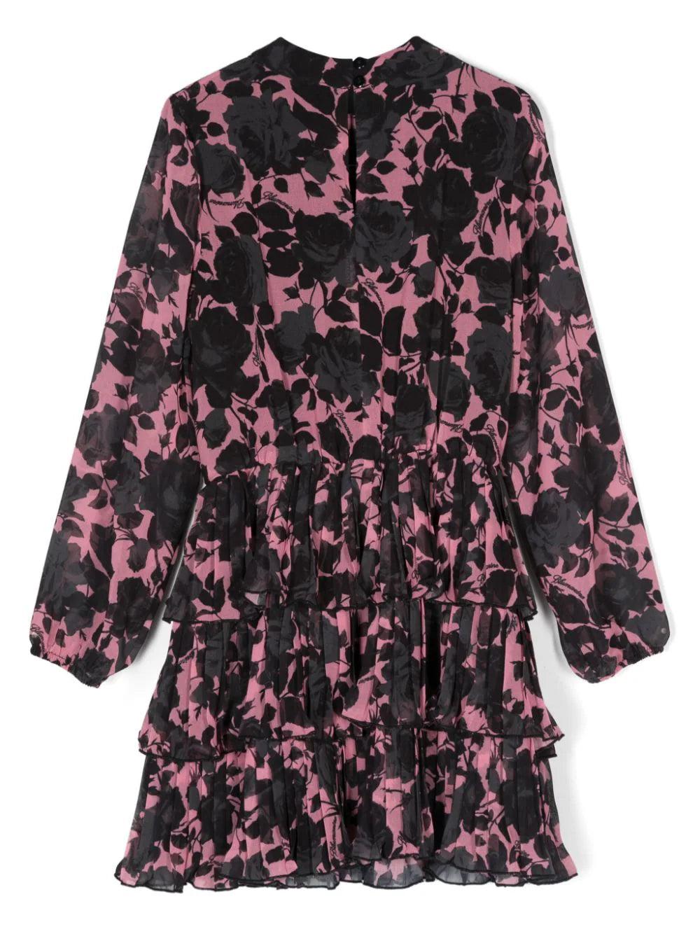 Miss Blumarine Floral dress Fino Al -60%