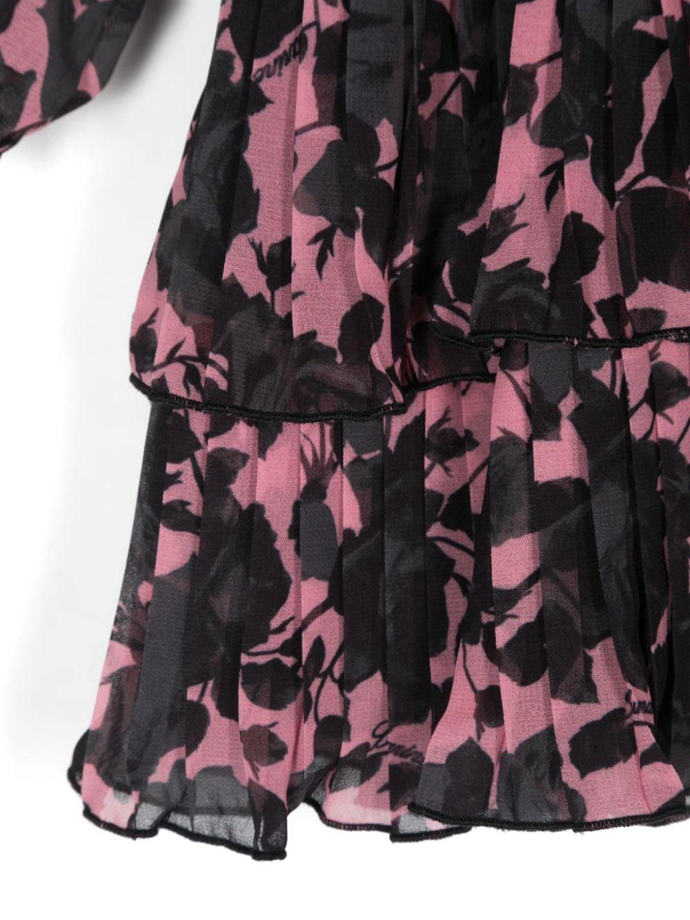 Miss Blumarine Floral dress Fino Al -60%