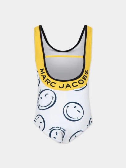 Marc Jacobs Kids One-piece swimsuit with smile Convenienza