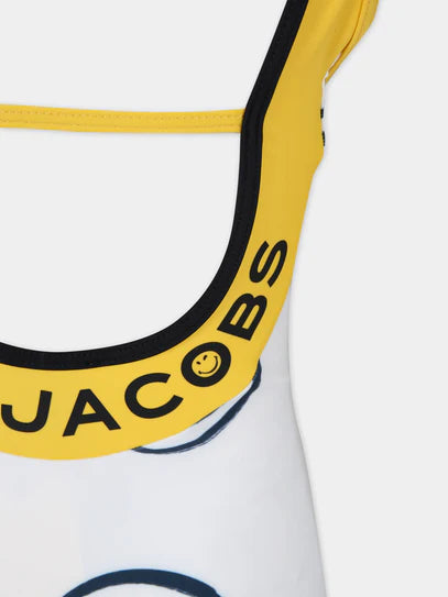 Marc Jacobs Kids One-piece swimsuit with smile Convenienza