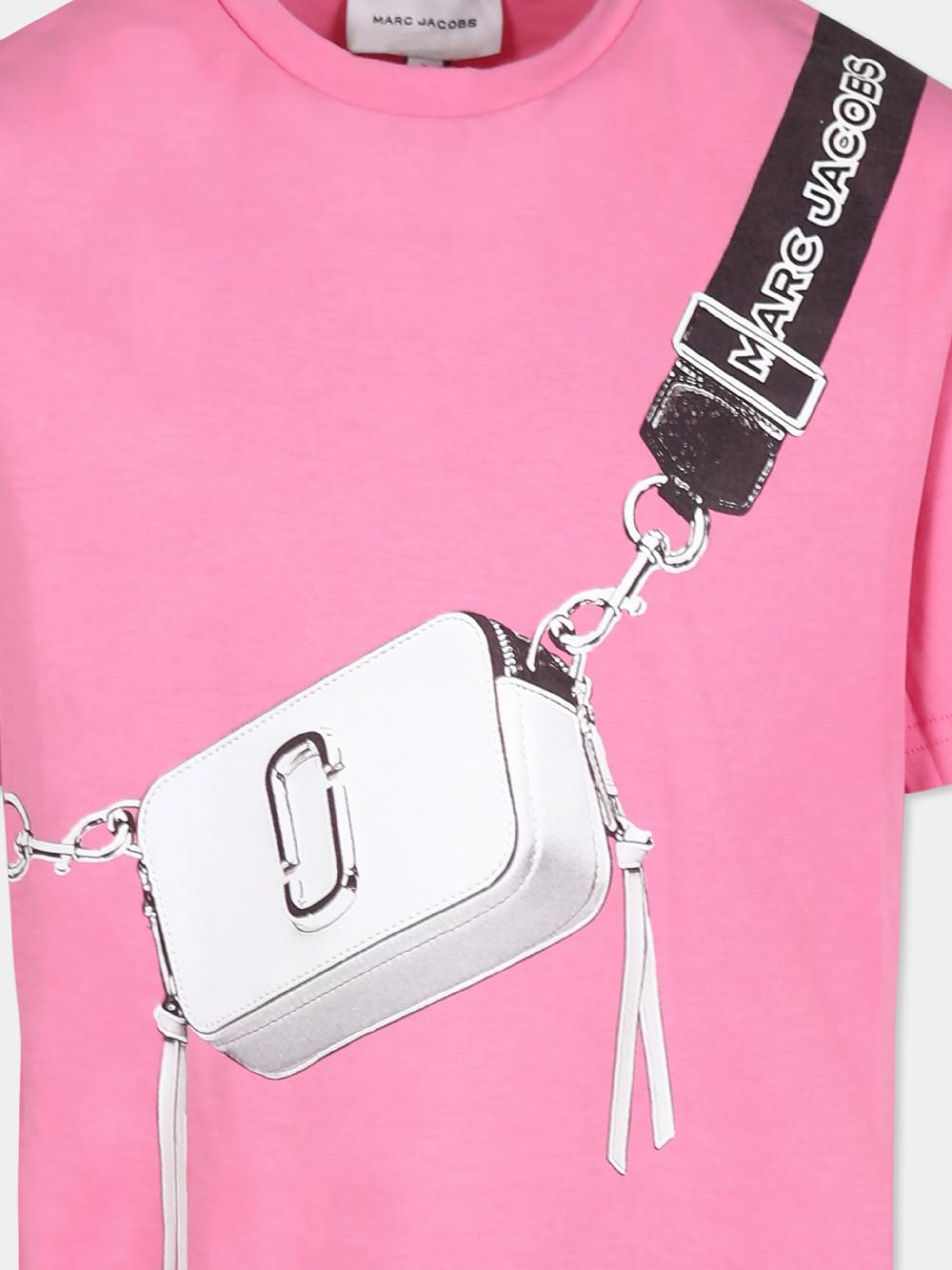Marc Jacobs Kids Dress with bag print In Vendita