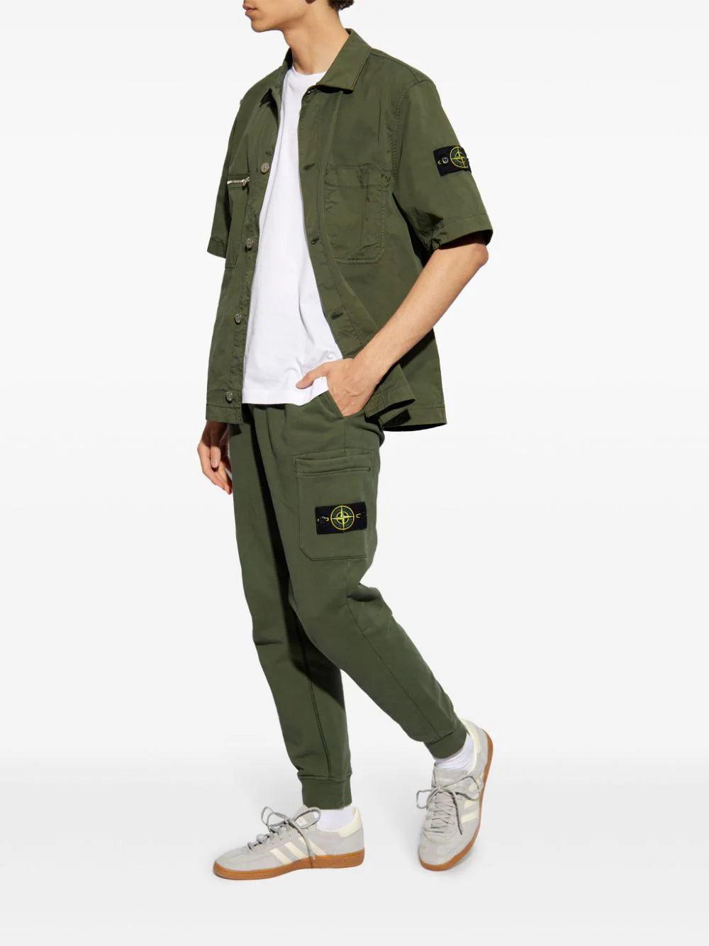 STONE ISLAND 24113 cotton t-shirt 2025