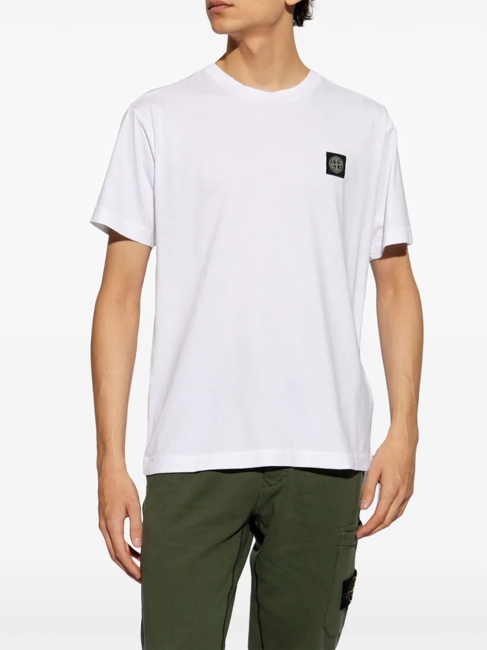 STONE ISLAND 24113 cotton t-shirt 2025