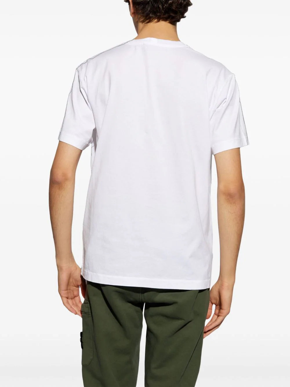 STONE ISLAND 24113 cotton t-shirt 2025