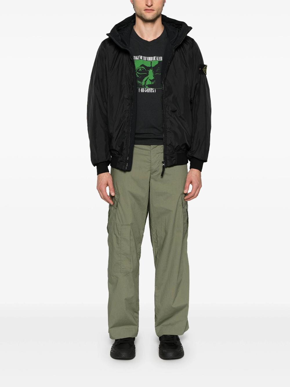 STONE ISLAND 40823 garment dyed jacket Soddisfazione Garantita