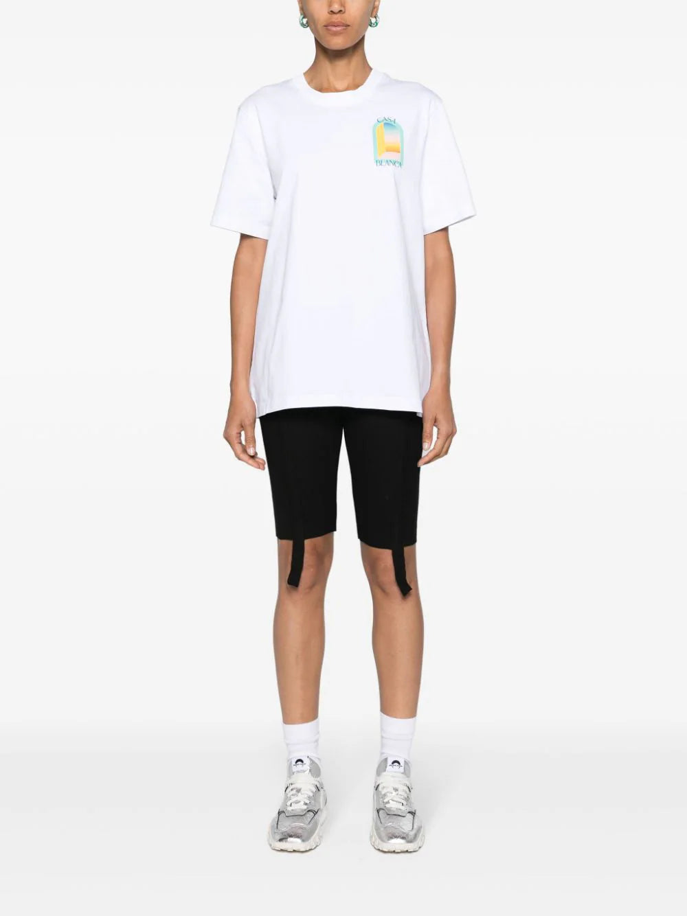 CASABLANCA L'arc coloré t-shirt Affare Del Giorno
