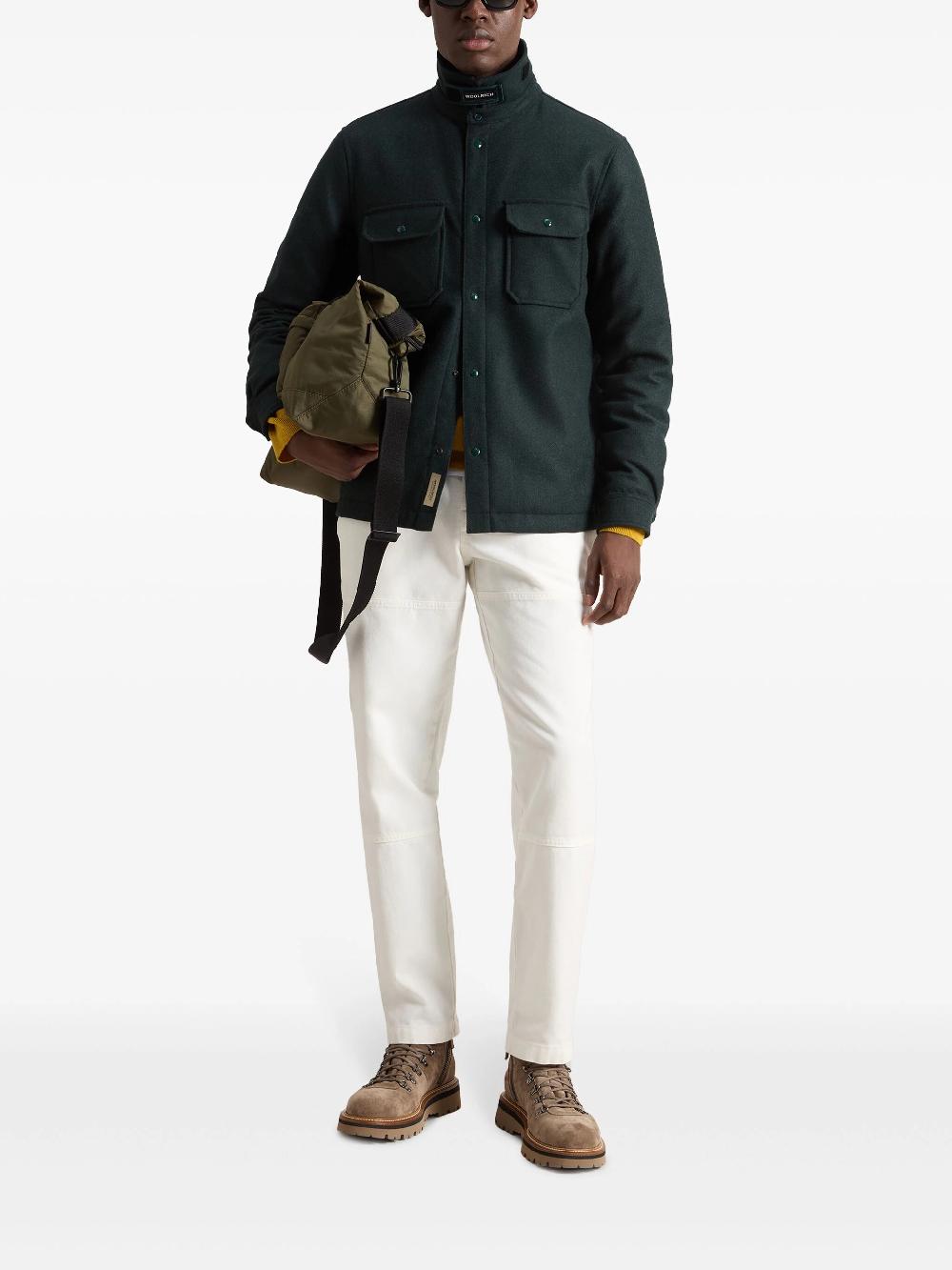WOOLRICH Alaskan padded overshirt Sconto