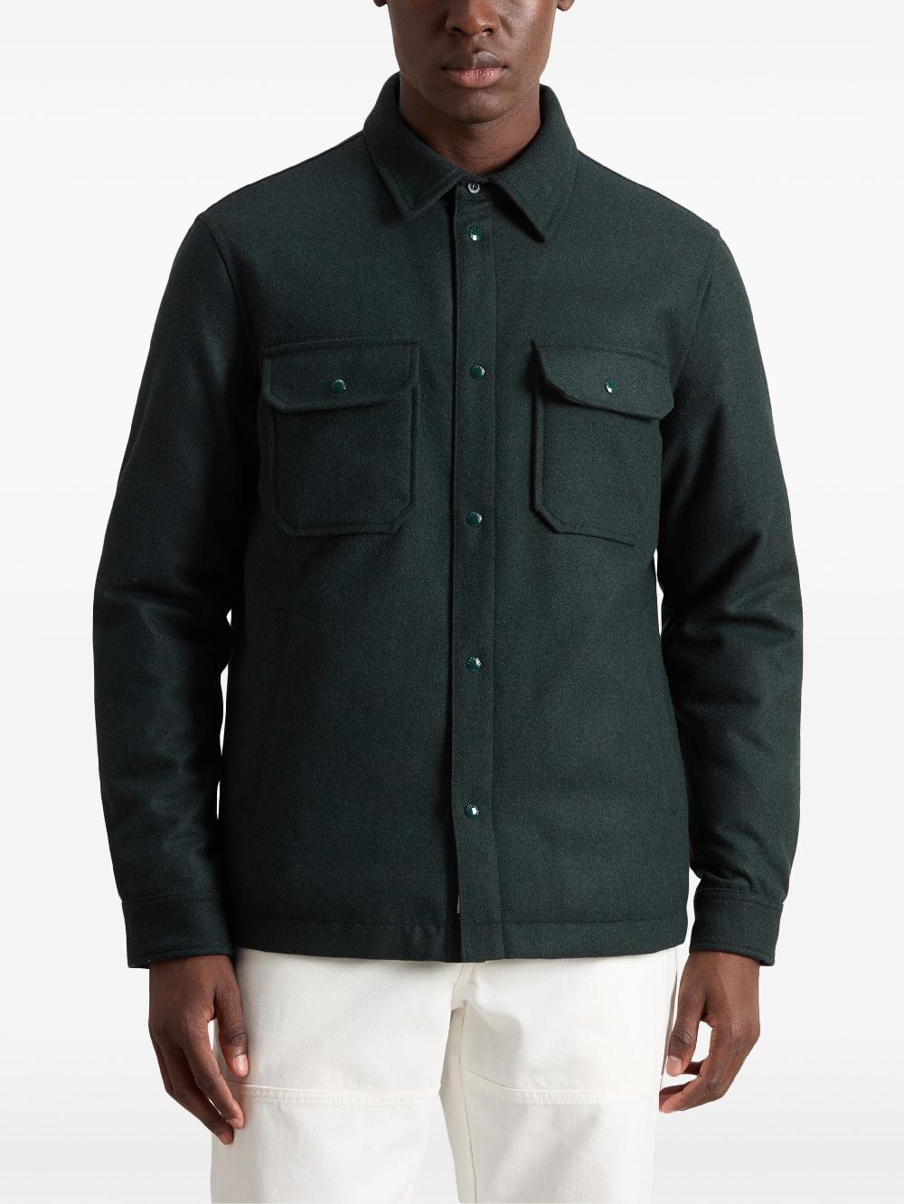 WOOLRICH Alaskan padded overshirt Sconto