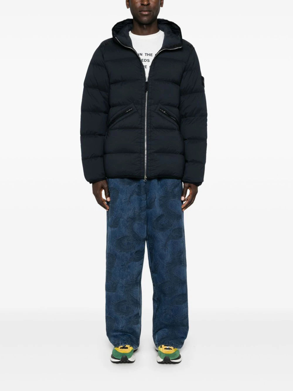 STONE ISLAND Rds real down jacket Negozio