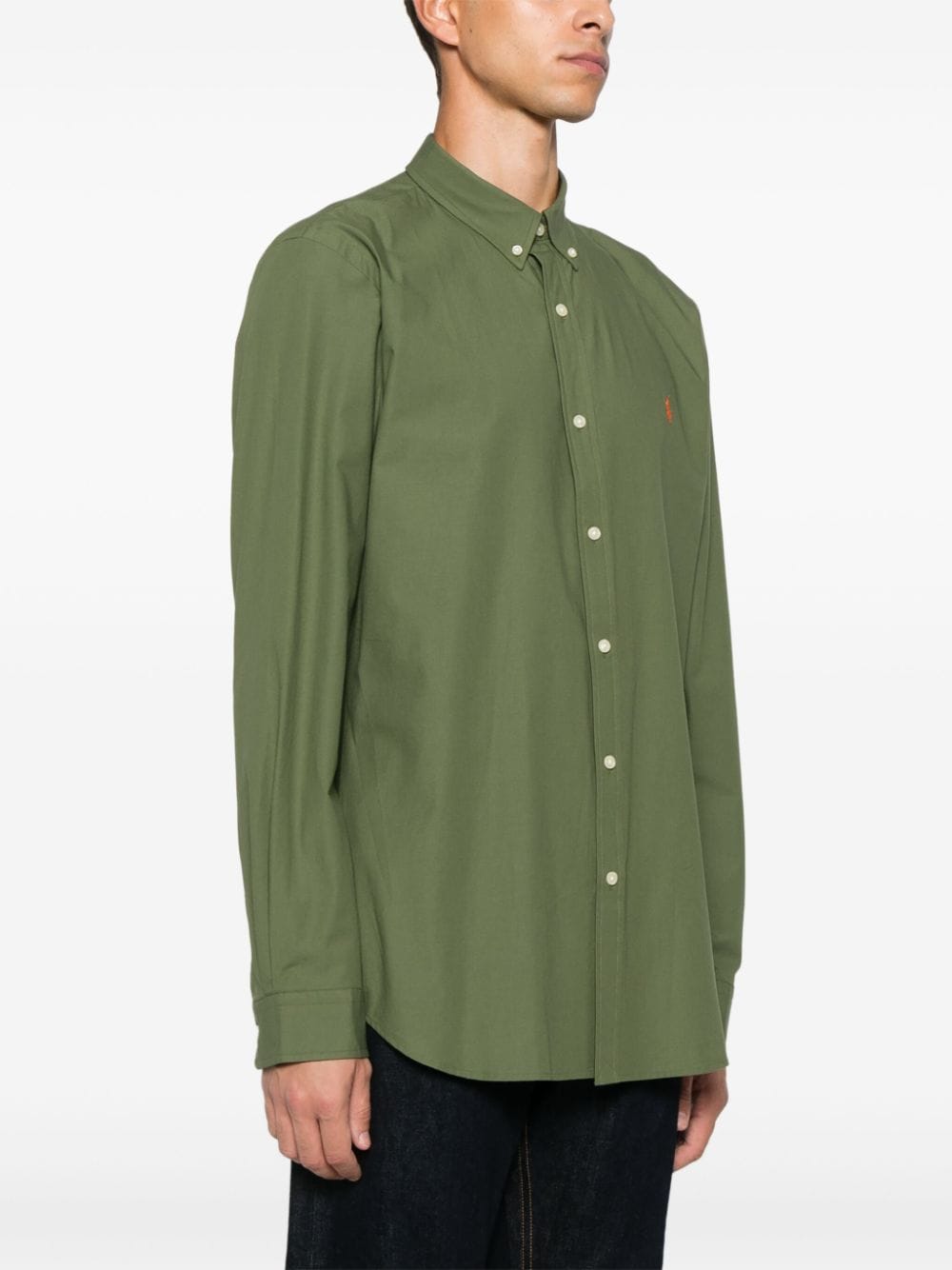 POLO RALPH LAUREN Slim fit stretch poplin shirt Spedizione Gratuita