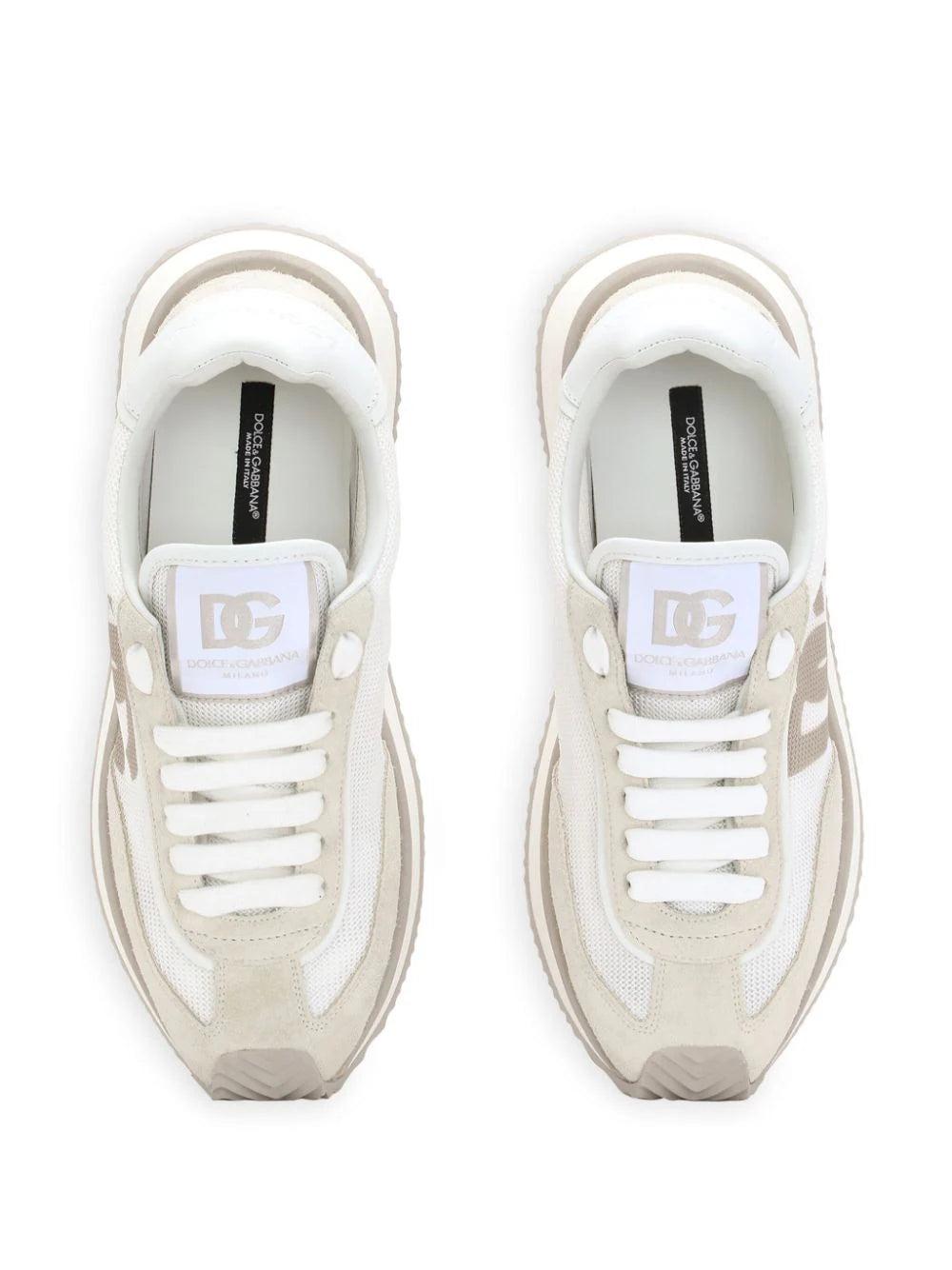 Dolce & Gabbana Dg cushion sneaker in mix materials Sconto