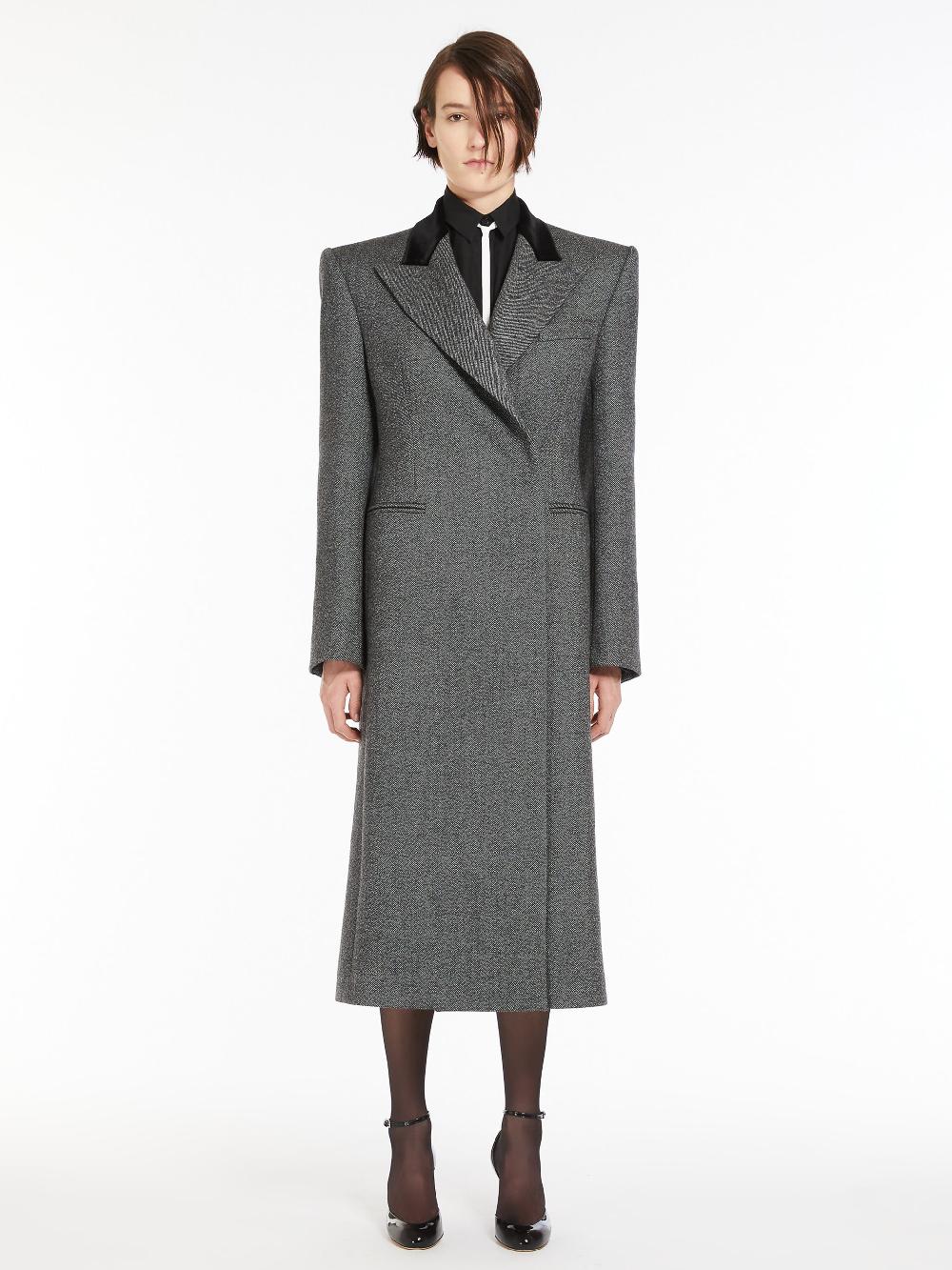 Sportmax Liuto2 oversized masculine coat In Linea